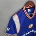 Manchester United 84/86 Away Blue Soccer Jersey